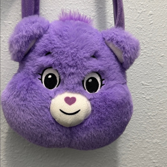 Other - Purple Plush CareBear Bag